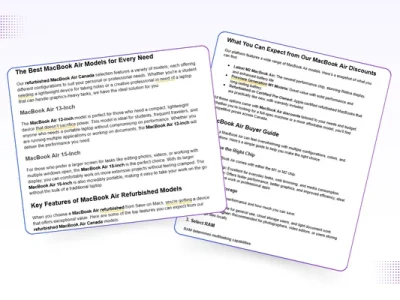 ecommerce content writing Services - Portfolio Image 2