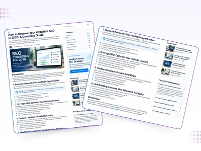 seo blog writing Services - Portfolio Image 1